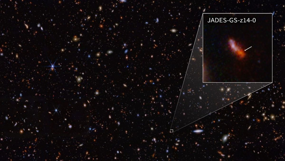 New record holder: JWST spots the earliest and most distant galaxies ever found