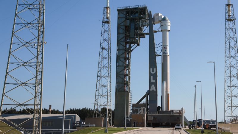 The crew of Boeing’s Starliner prepares for Wednesday’s launch